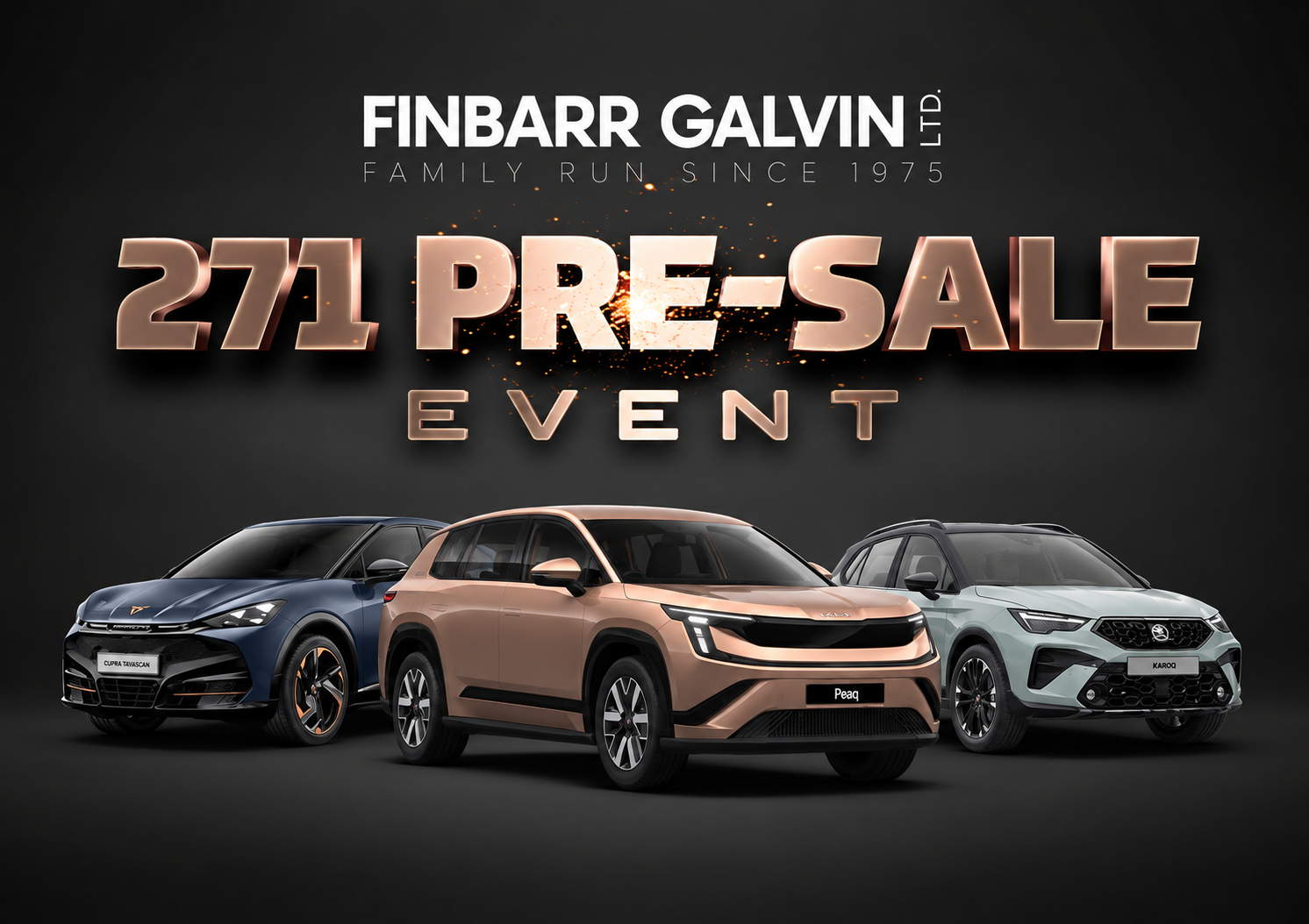 271 Pre-Sale Event - Flyer